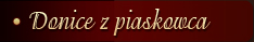 Donice z piaskowca